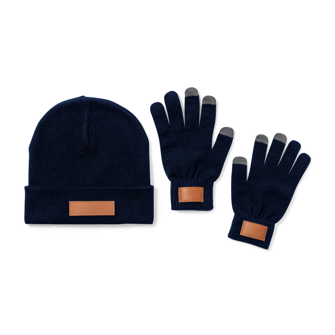 CONJUNTO LUVAS E GORRO LVIV